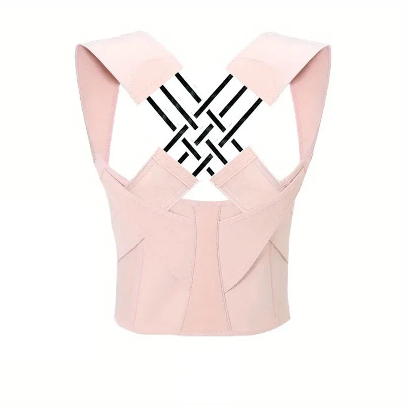 Posture Corrector for Women – X-Shape Back Support Brace