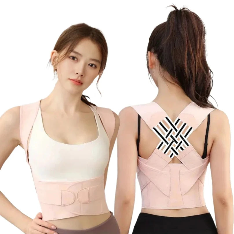 Posture Corrector for Women – X-Shape Back Support Brace