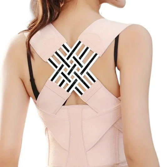 Posture Corrector for Women – X-Shape Back Support Brace